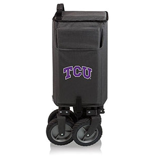 ONIVA - a Picnic Time brand TCU Horned Frogs - Adventure Wagon Portable Utility Wagon, (Dark Gray)
