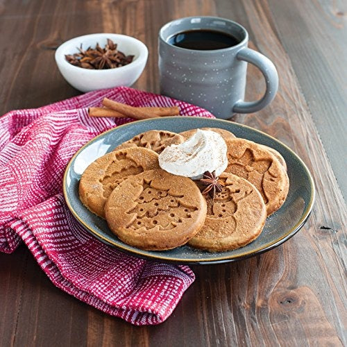 Nordic Ware Holiday Pancake Pan, Black