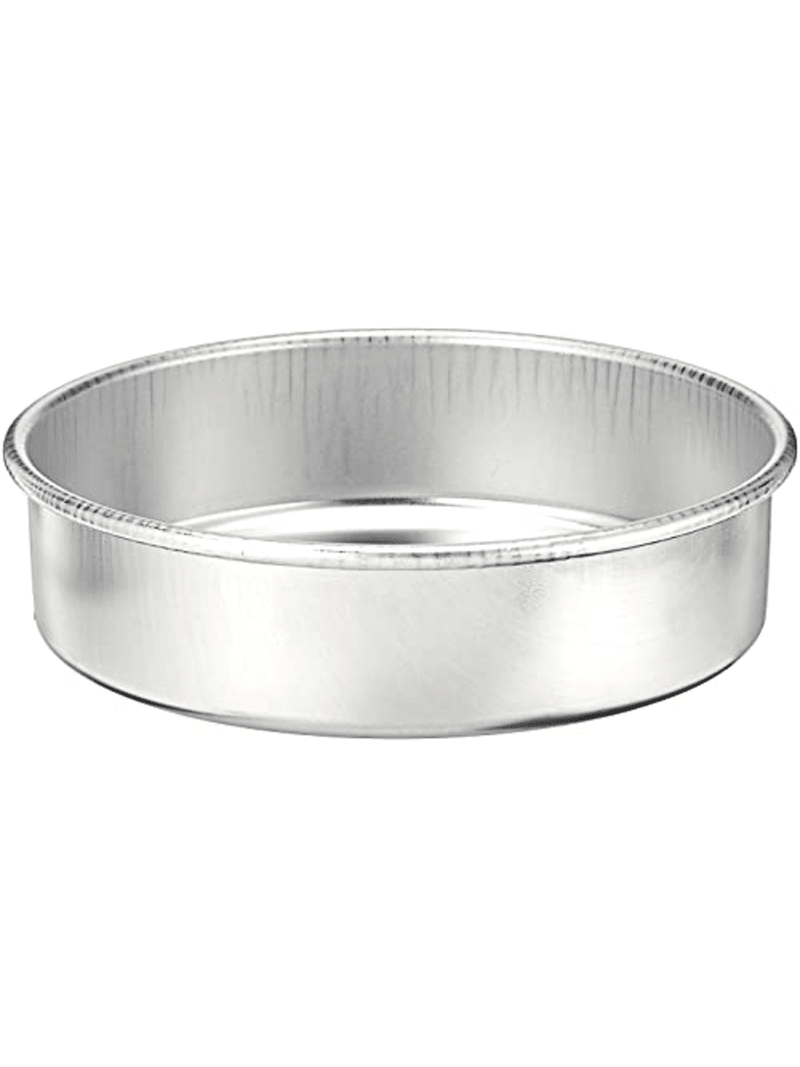 Nordic Ware Natural Aluminum Commercial Round Layer Cake Pan Baking Essentials, 9", Silver