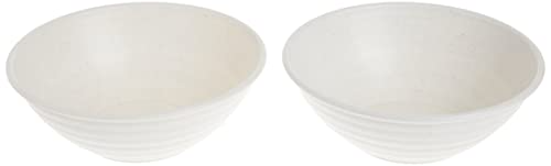 Nordic Ware 60095 Everyday 6" Bowls, White, Set of 2
