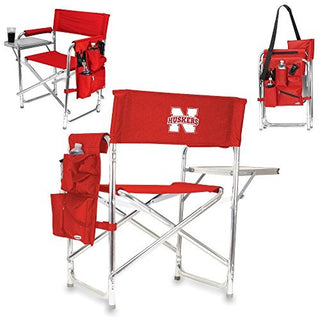ONIVA - a Picnic Time brand Nebraska Cornhuskers - Sports Chair, (Red)