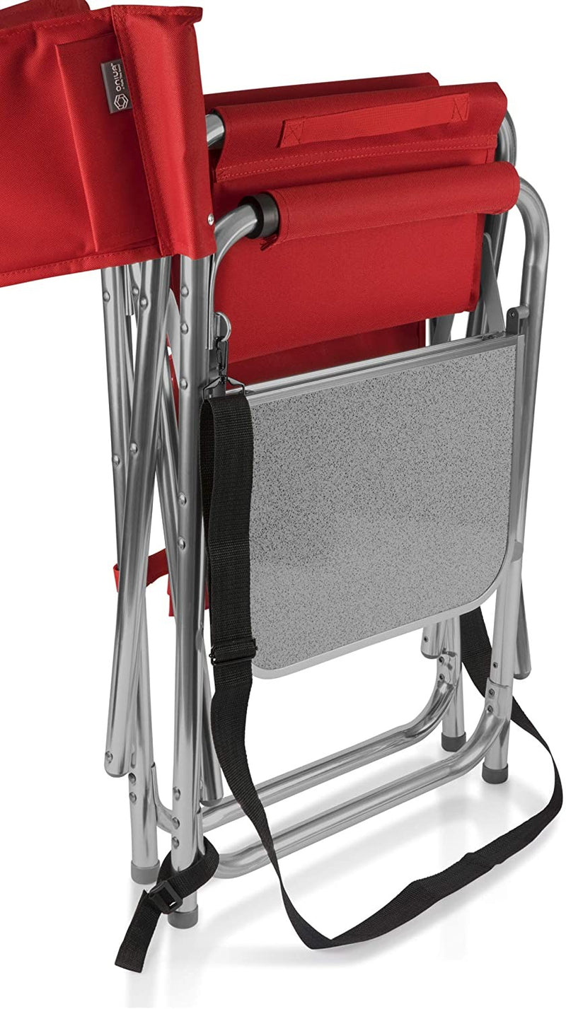 ONIVA - a Picnic Time Brand Portable Folding Sports Chair, Red