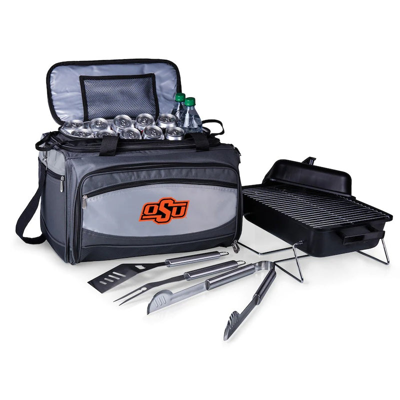 Oklahoma State Cowboys Portable Charcoal Grill & Cooler Tote