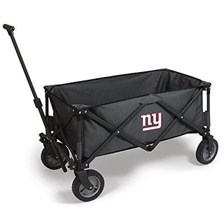 PICNIC TIME New York Giants Adventure Wagon Folding Utility Tailgate Wagon