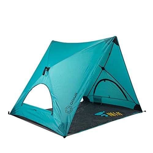 ONIVA - a Picnic Time brand ONIVA - A-Shade Beach Tent - Pop Up Tent - Beach Shade, (Aqua Blue)