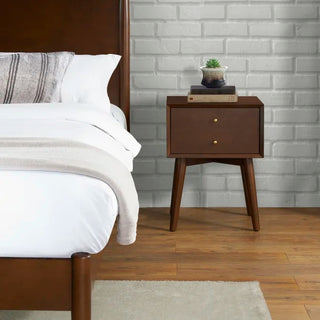 Crosley Furniture Landon Night Stand, Mahogany