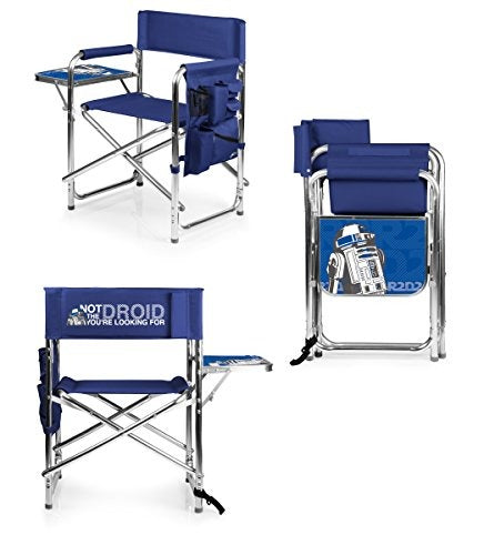 Lucas/Star Wars R2-D2 Portable Folding Sports Chair, Navy