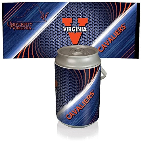 ONIVA - a Picnic Time brand Virginia Cavaliers - Mega Can Cooler, (Silver)