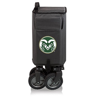ONIVA - a Picnic Time brand Colorado State Rams - Adventure Wagon Portable Utility Wagon, (Dark Gray)