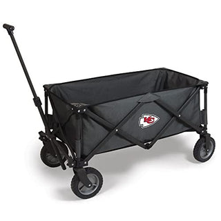 PICNIC TIME Kansas City Chiefs Adventure Wagon Folding Utility Tailgate Wagon