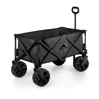 Boise State Broncos Adventure Wagon Elite All-Terrain Folding Utility Wagon - Charcoal
