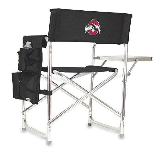 ONIVA - a Picnic Time brand Ohio State Buckeyes - Sports Chair, (Black)