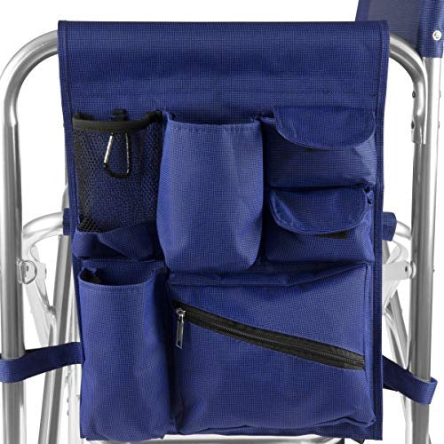 ONIVA - a Picnic Time brand Portable Folding Sports Chair, Navy Blue