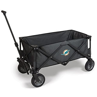PICNIC TIME Miami Dolphins Adventure Wagon Folding Utility Tailgate Wagon