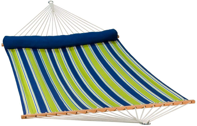Algoma 2937DL Quilted Hammock w/Matching Pillow, 500 lbs. Cap /13&