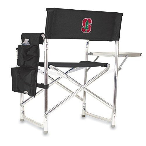 ONIVA - a Picnic Time brand Stanford Cardinal - Sports Chair, (Black)