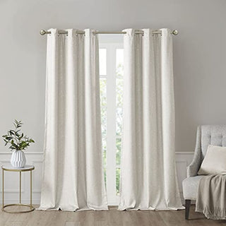 SunSmart Faux Silk Total Blackout Curtain Panel