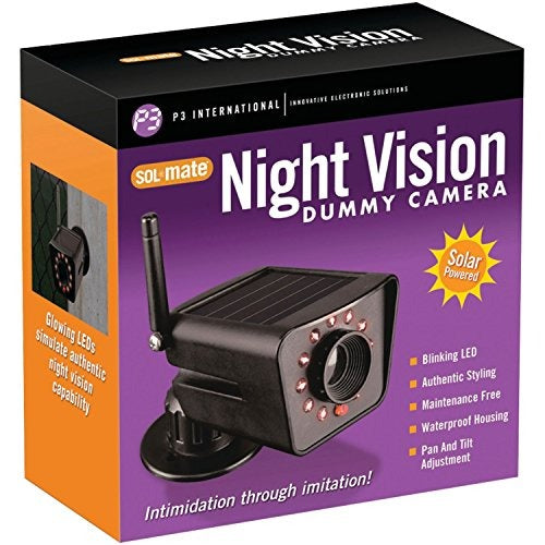 P3 P8320 Sol-Mate Night-Vision Dummy Camera (Black)