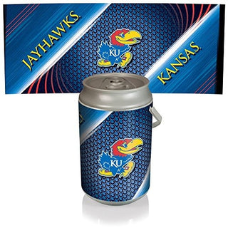 ONIVA - a Picnic Time brand Kansas Jayhawks - Mega Can Cooler, (Silver)