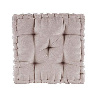 Intelligent Design Azza Chenille Floor Pillow, Blush, 20x20x5