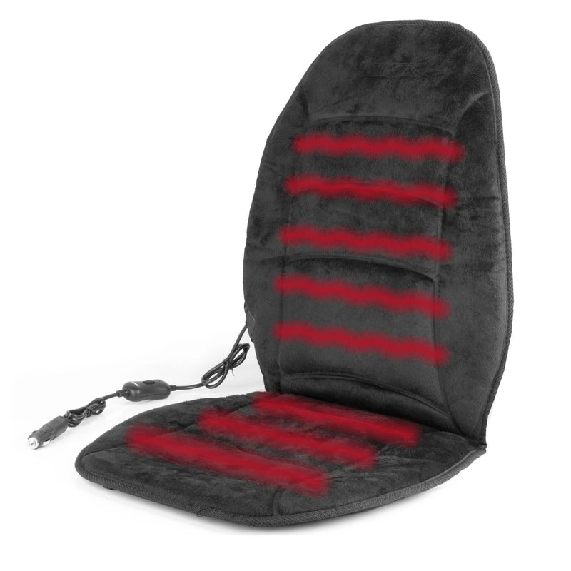 Deluxe Velour Heated Seat Cushion