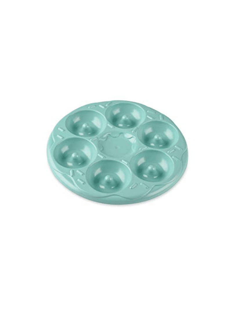 Nordic Ware Donut Bites Microwavable Pan, Six 1/8 Cup Cavities, Mint