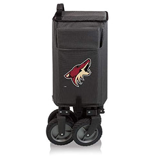NHL Arizona Coyotes Adventure Wagon Folding Wagon - Wagon Cart - Sport Utility Wagon - Beach Wagon Collapsible