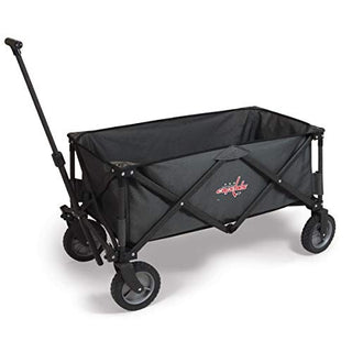 PICNIC TIME NHL Washington Capitals Adventure Wagon Folding Wagon - Wagon Cart - Sport Utility Wagon - Beach Wagon Collapsible