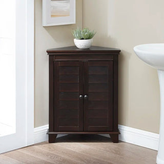 Crosley Furniture Lydia Corner Cabinet, Espresso