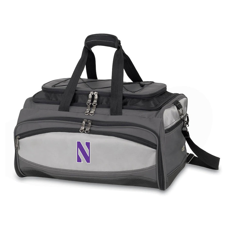 Northwestern Wildcats Portable Charcoal Grill & Cooler Tote
