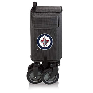 PICNIC TIME NHL Winnipeg Jets Adventure Wagon Folding Wagon - Wagon Cart - Sport Utility Wagon - Beach Wagon Collapsible