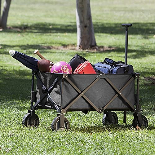 PICNIC TIME Baltimore Ravens Adventure Wagon Folding Utility Tailgate Wagon