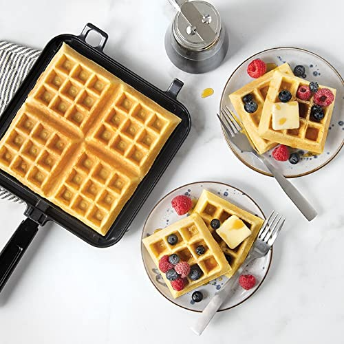 NordicWare 15040 Cast Aluminum Stovetop Belgium Waffle Iron – HomePlace