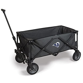 PICNIC TIME Los Angeles Rams Adventure Wagon Folding Utility Tailgate Wagon