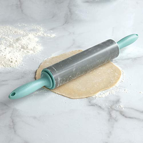 Nordic Ware Rolling Pin, 20-inch, Sea Glass & Storm Grey