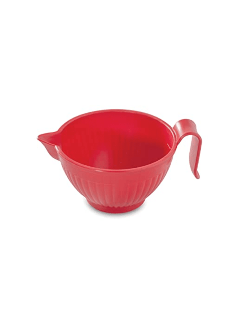 Nordic Ware Micro Mix & Melt Bowl, 3-Cup, Red