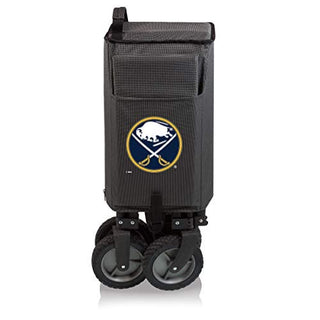 PICNIC TIME NHL Buffalo Sabres Adventure Wagon Folding Wagon - Wagon Cart - Sport Utility Wagon - Beach Wagon Collapsible