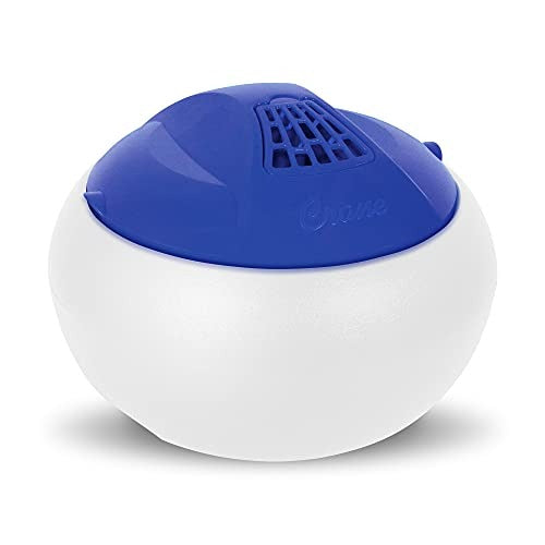 Crane Pure Steam Vaporizer Gallon Filter Whisper Quite Dishwasher Safe Tank for Home Bedroom and Office, Blue, 1 Count