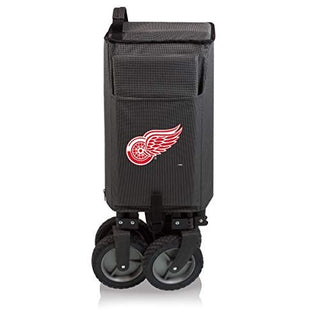 PICNIC TIME NHL Detroit Red Wings Adventure Wagon Folding Wagon - Wagon Cart - Sport Utility Wagon - Beach Wagon Collapsible