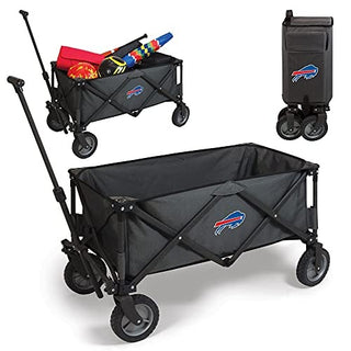 PICNIC TIME Buffalo Bills Adventure Wagon Folding Utility Tailgate Wagon