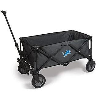 PICNIC TIME Detroit Lions Adventure Wagon Folding Utility Tailgate Wagon