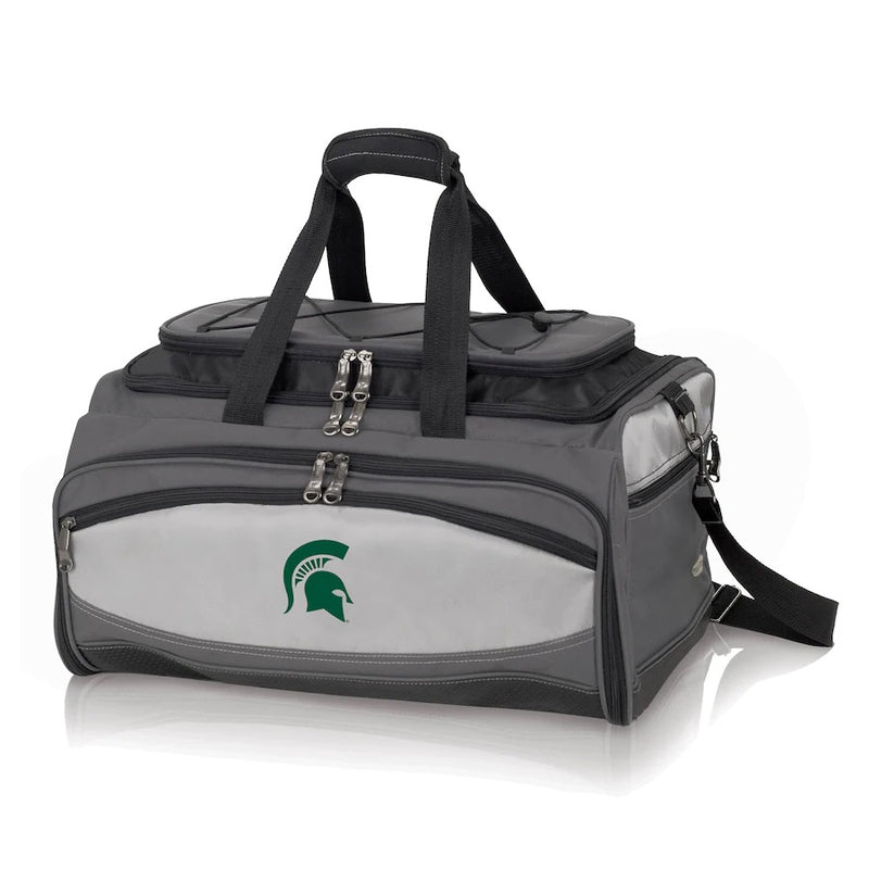 Michigan State Spartans Portable Charcoal Grill & Cooler Tote