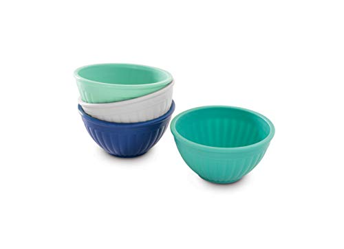 Nordic Ware Prep & Serve Mini Bowl Set, 4-pc, Set of 4, Coastal Colors