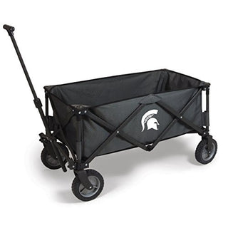 NCAA Michigan State Spartans Adventure Wagon Folding Wagon - Wagon Cart - Sport Utility Wagon - Beach Wagon Collapsible