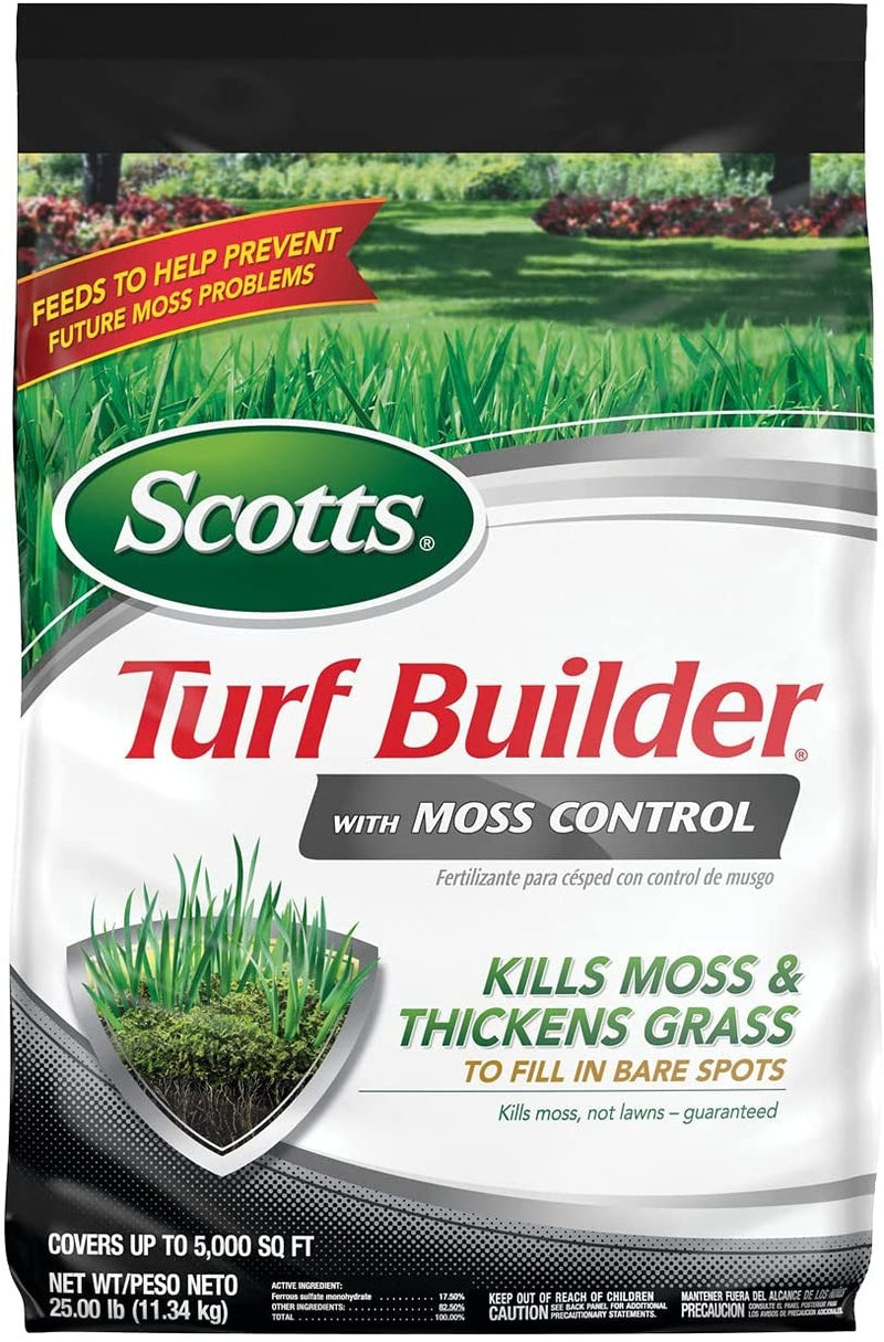 Scotts Turf Builder with Moss Control, 5,000 sq. ft.