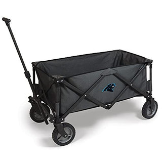 PICNIC TIME Carolina Panthers Adventure Wagon Folding Utility Tailgate Wagon