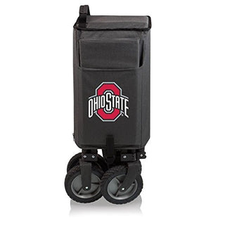 ONIVA - a Picnic Time brand Ohio State Buckeyes - Adventure Wagon Portable Utility Wagon, (Dark Gray)