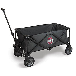 ONIVA - a Picnic Time brand Ohio State Buckeyes - Adventure Wagon Portable Utility Wagon, (Dark Gray)