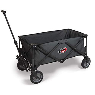 PICNIC TIME NHL Carolina Hurricanes Adventure Wagon Folding Wagon - Wagon Cart - Sport Utility Wagon - Beach Wagon Collapsible