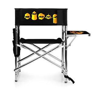 Pixar Disney Incredibles 2 The Incredibles Portable Folding Sports Chair, Black